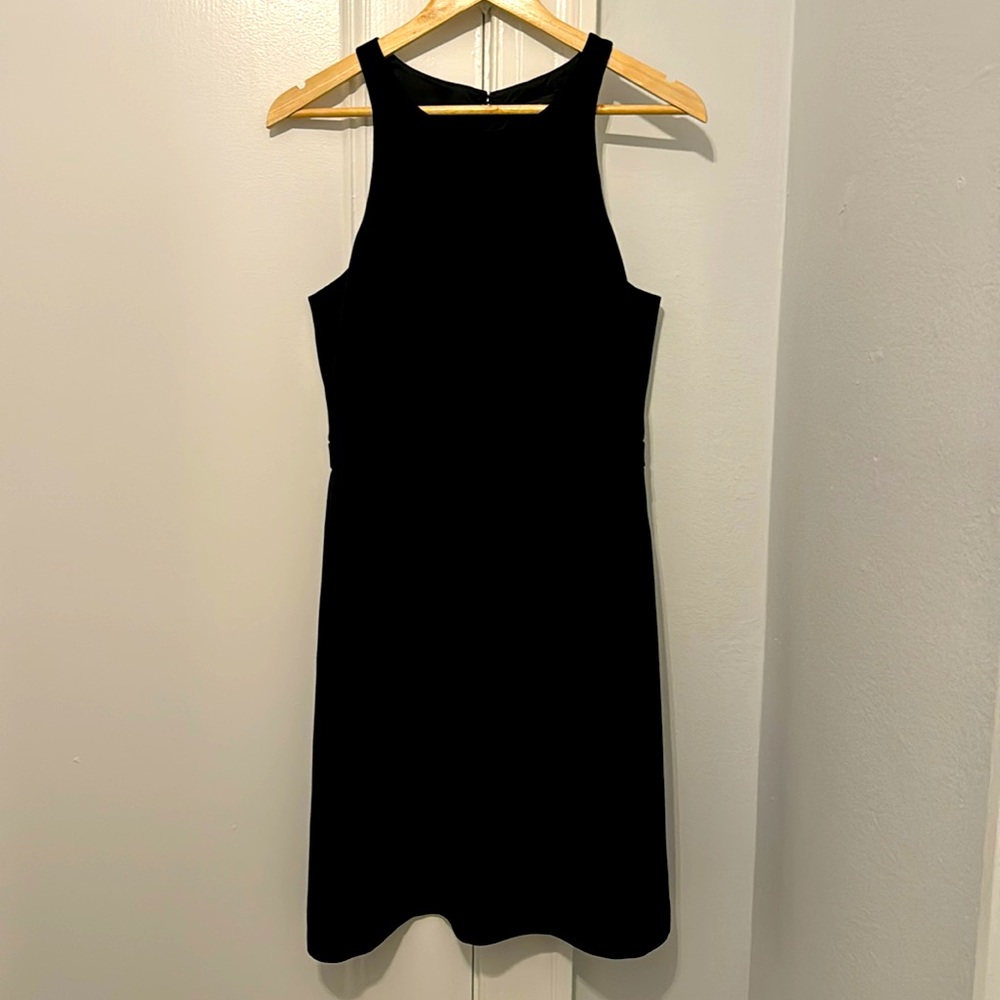 J crew crepe black size 8 dress